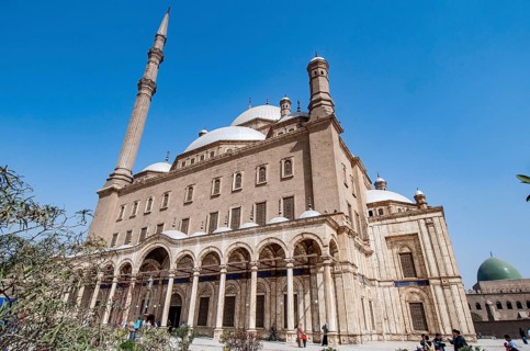Side view from the north of Muhammad Ali Mosque Muhammad Ali Mosque from Ottoman times Mosque with