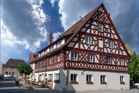 Franconian inn in a half-timbered house, mid-17th century, Zwingerstraße 8, Hiltpoltstein, Middle