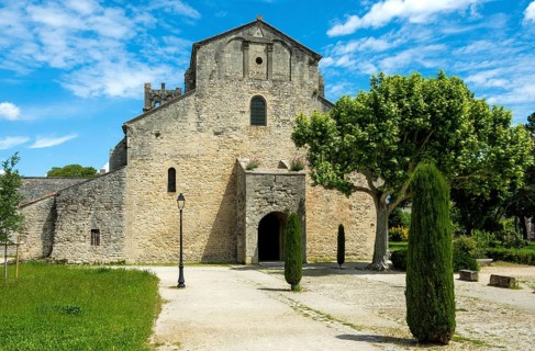 Vaison-la-Romaine. Notre-Dame de Nazareth cathedral. Vaucluse. Provence-Alpes-Côte d'Azur. France