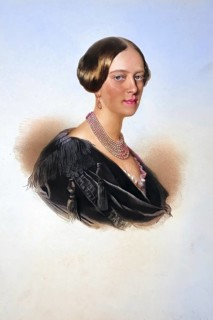 Marie Baroness Wenckheim (1821-1883), née Countess Apponyi, widowed Countess Esterhazy-Galantha,