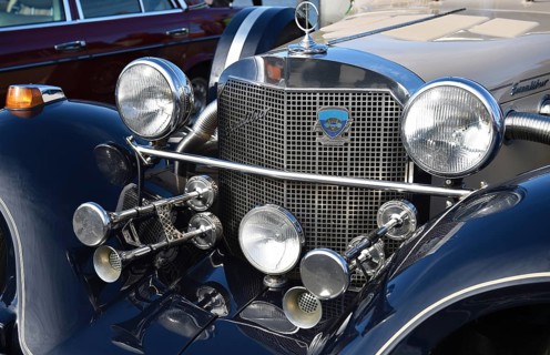 Excalibur at a classic car meeting in Büsum, Germany, Europe