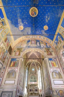 Scrovegni Chapel or Arena Chapel with frescoes by Giotto di Bondone, Padua, Province of Padua,