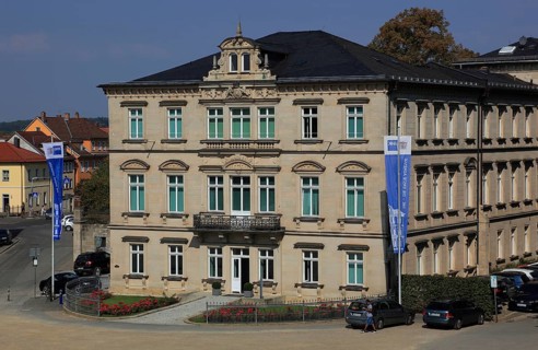The Palais Edinburgh, Coburg, Upper Franconia, Bavaria, Germany, Europe
