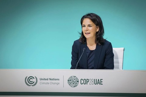 Annalena Baerbock (Buendnis 90 Die Gruenen), Bundesaussenministerin, aufgenommen im Rahmen
