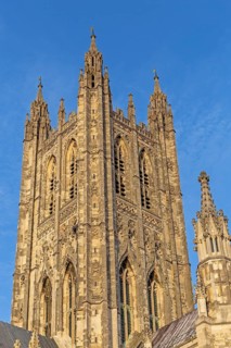 Tower, Cathedral, Canterbury, Kent, England, United Kingdom, Europe