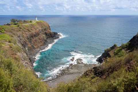 Kilauea Lighthouse, Kauai, Hawaii, USA, North America