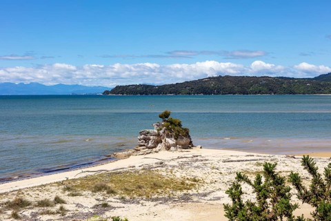 Abel Tasman Coast Track, Coquille-Bay, Beach, Kaiteriteri, New Zealand, Oceania