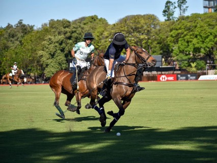 David Sterling from Team La Dolfina Saudi at the polo tournament Triple Corona (Triple Crown),