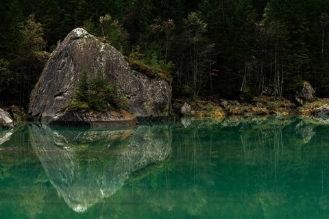 Stilluptal, Stillupgrund, Mayrhofen, High Mountain nature park Park Zillertal Alps, water