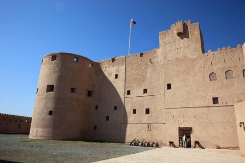 Jabrin Castle or Jabreen Castle is a medieval residential castle in the desert of Oman, also known