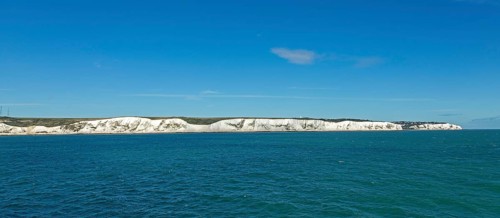 Chalk cliffs near Dover, England, Great Britain