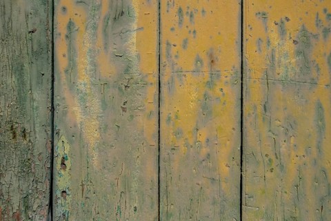 Abstract wooden background. Cracked paint on the wall, Madeira, Portugal, Europe