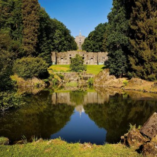 Bergpark Wilhelmshöhe with the Hercules Building, UNESCO World Heritage Site, Kassel, Hesse,