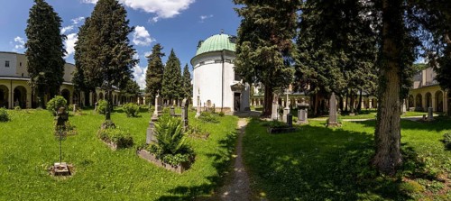 Burial Ground and Arcades with Gabriel Chapel, Mausoleum for Prince Archbishop Wolf Dietrich,