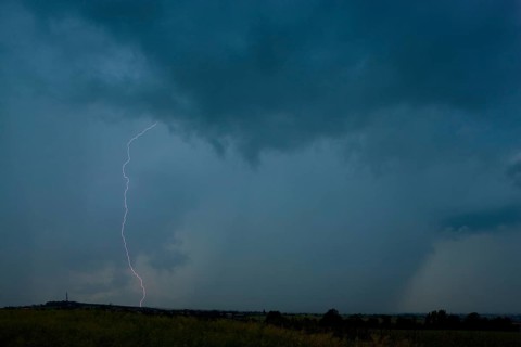 Thunderstorm near Dresden