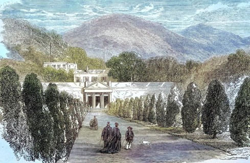 Villa San Martino, from May 1814 to February 1815 one of Napoleon Bonaparte's two government