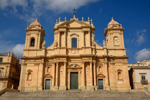 San Nicolò Cathedral, Noto, Syracuse Province, Sicily, Italy, Europe