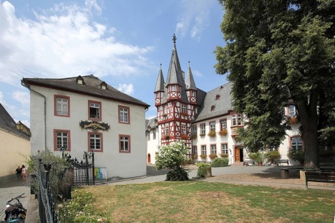 Siegfried's Mechanical Music Cabinet, historic Brömserhof, Rüdesheim, Rheingau, Taunus, Hesse,