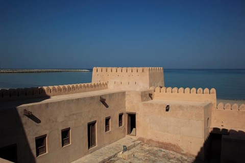 Bukha Fort, Bukha, Bucha, in the Omani enclave of Musandam, Oman, Asia