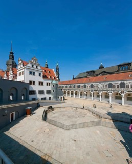 Stable courtyard of Dresden Castle