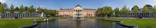 Spa hotel Wiesbaden Panorama Germany