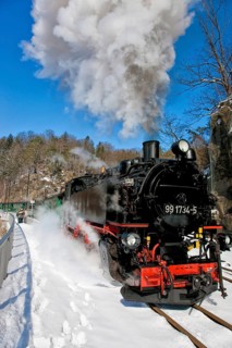 Little railway in the Rabenauer Grund