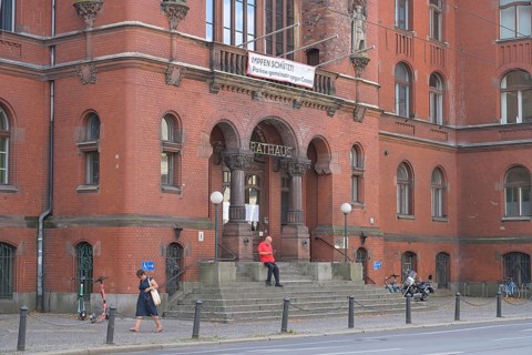 Pankow Town Hall, Breite Straße, Pankow, Berlin, Germany, Europe