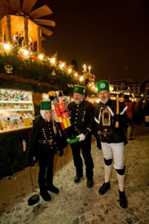 Striezelmarkt, which has been organised since 1434, is the oldest Christmas market in Germany and