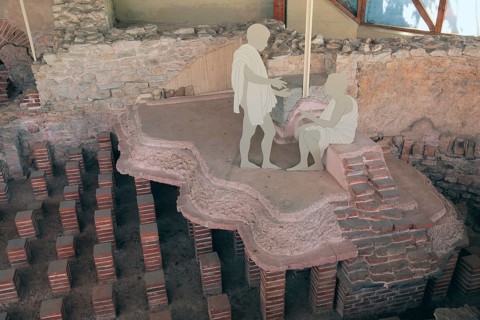 Germany, Middle Franconia, in the Roemische Therme in Weissenburg, also known as the Grosse