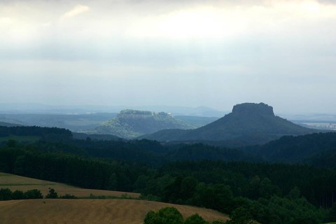 The Lilienstein is one of the most striking mountains in Saxon Switzerland in Saxony. The
