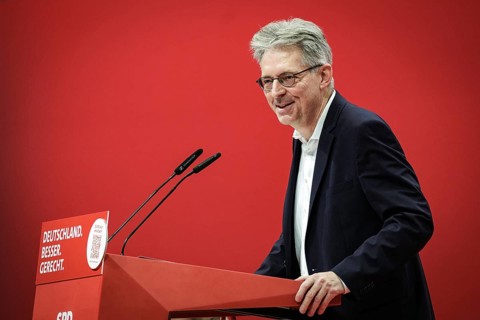 Achim Post, MdB, SPD, aufgenommen im Rahmen des Bundesparteitages der Sozialdemokratischen Partei