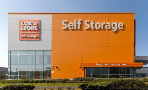 Lok'nStore self storage building, Ipswich, Suffolk, England, UK