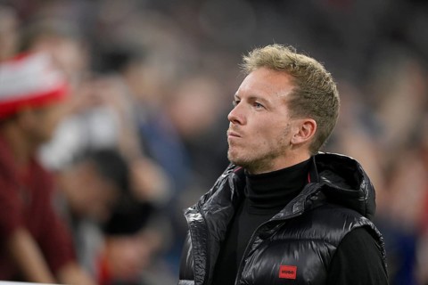 Coach Julian Nagelsmann FC Bayern Munich FCB, Allianz Arena, Munich, Bavaria, Germany, Europe