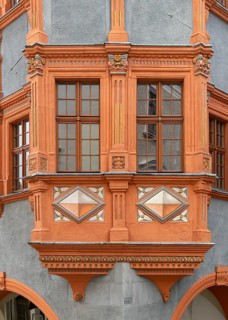 Schönhof, Schoenhof, Building of Silesian Museum, Schlesisches Museum, Görlitz, Goerlitz, Germany,