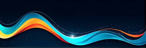 Abstract colorful vector background, color wave design for brochure, website, flyer, AI generated