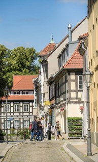 Ritterstraße, behind Ackerbürgerhaus Wendenschloss, Old Town, Spandau, Berlin, Germany, Europe