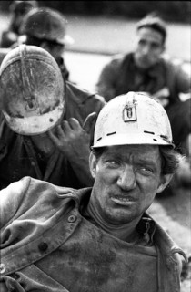 The spontaneous strike, here on 10.9.1969 by the miners of the Minister Stein colliery, was one of