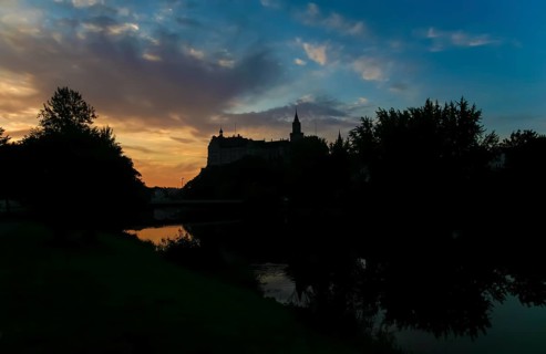 Hohenzollern Castle Sigmaringen, former princely residence and administrative centre of the Princes