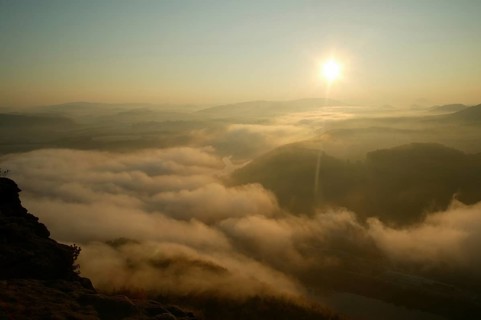 The Lilienstein is one of the most striking mountains in Saxon Switzerland in Saxony. The