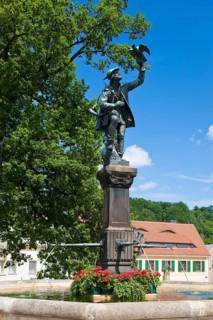 Lauenstein is a district of the town of Geising in the upper Müglitz valley. It is one of the