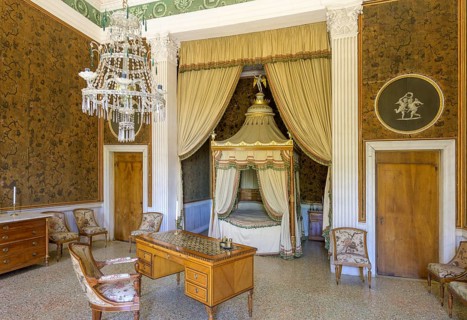 Interior of Villa Pisani, Stra, Province of Venice, Italy, Europe