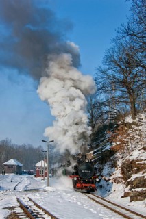 Little railway in Seifersdorf