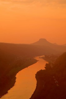 Elbe valley near Bad Schandau