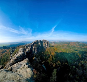 Schrammsteine in Saxon Switzerland