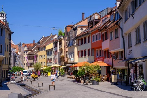 Roßbachstraße, Ravensburg, Upper Swabia, Baden-Württemberg, Germany, Europe