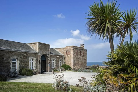 The Cap Lévi Fort, erected in 1801 at the request of Napoleon, Fermanville, Lower Normandy, France,