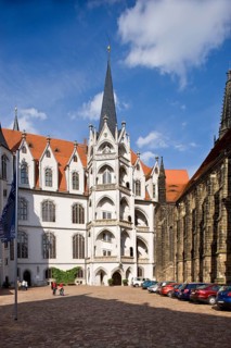 Albrechtsburg Castle in Meissen is one of the most famous late Gothic architectural monuments and