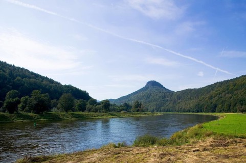 Elbe valley near Bad Schandau