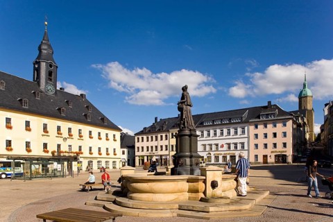 Annaberg- Buchholz market place