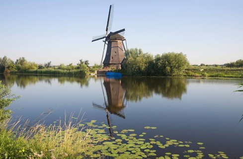 Windmills at Kinderdijk, Netherlands